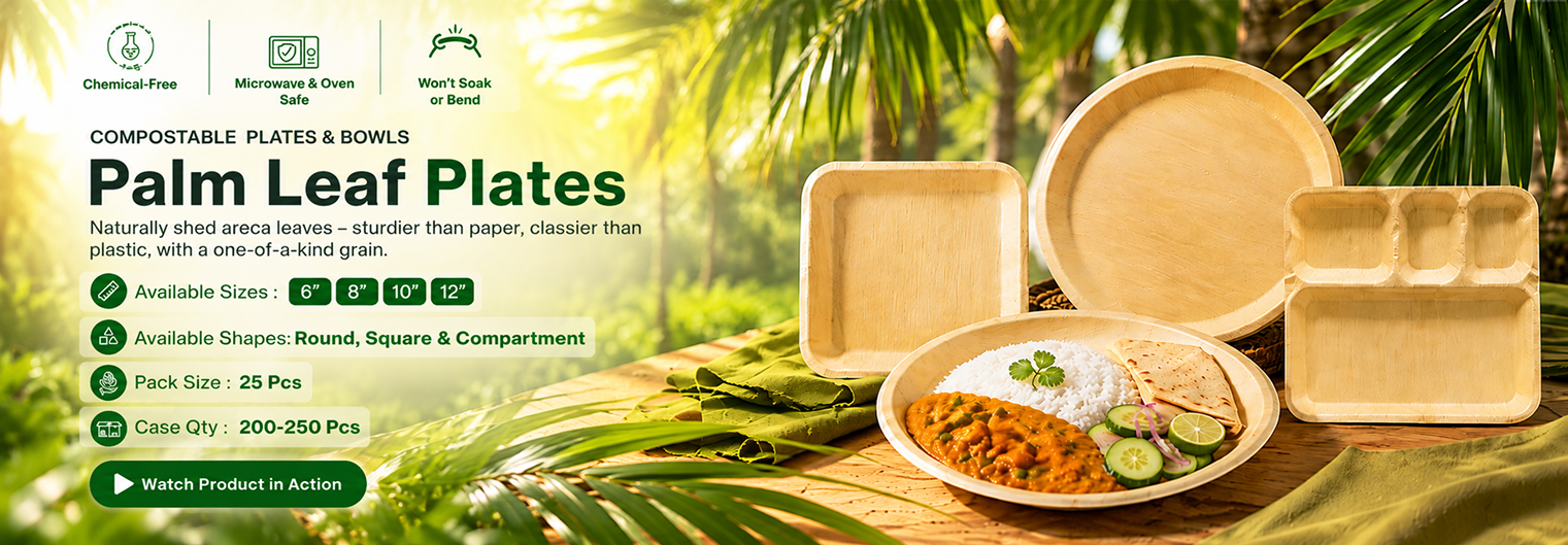 Palm Leaf Plates