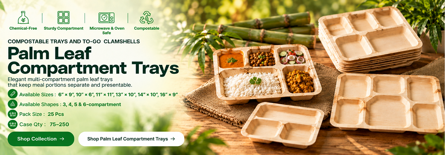 Meal Trays & To-Go Clamshells
