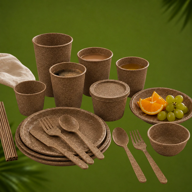 Rice Husk Tableware
