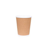 6 Oz Ripple Wall Cups - (kraft)