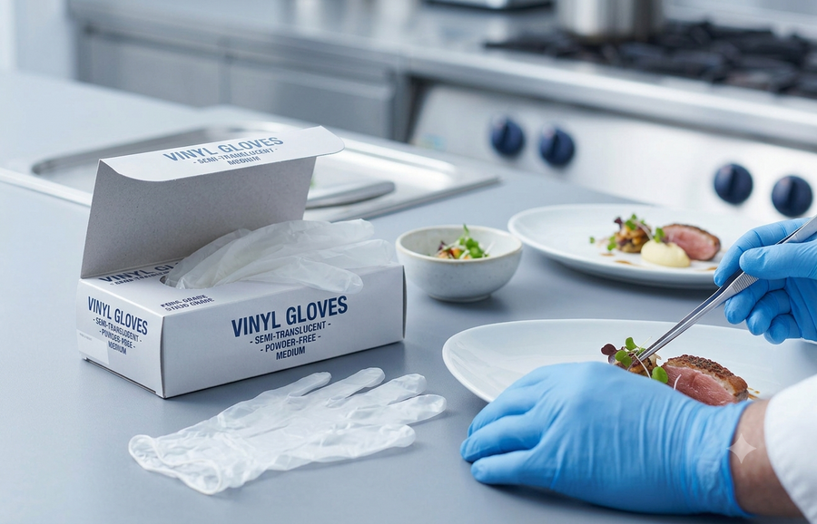 Vinyl Disposable Gloves